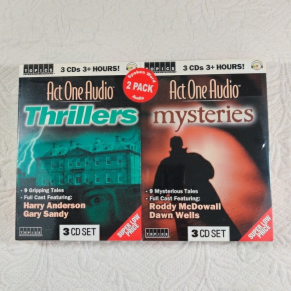 Act One Audio Book Thrillers & Mysteries Sealed New - Picture 1 of 10